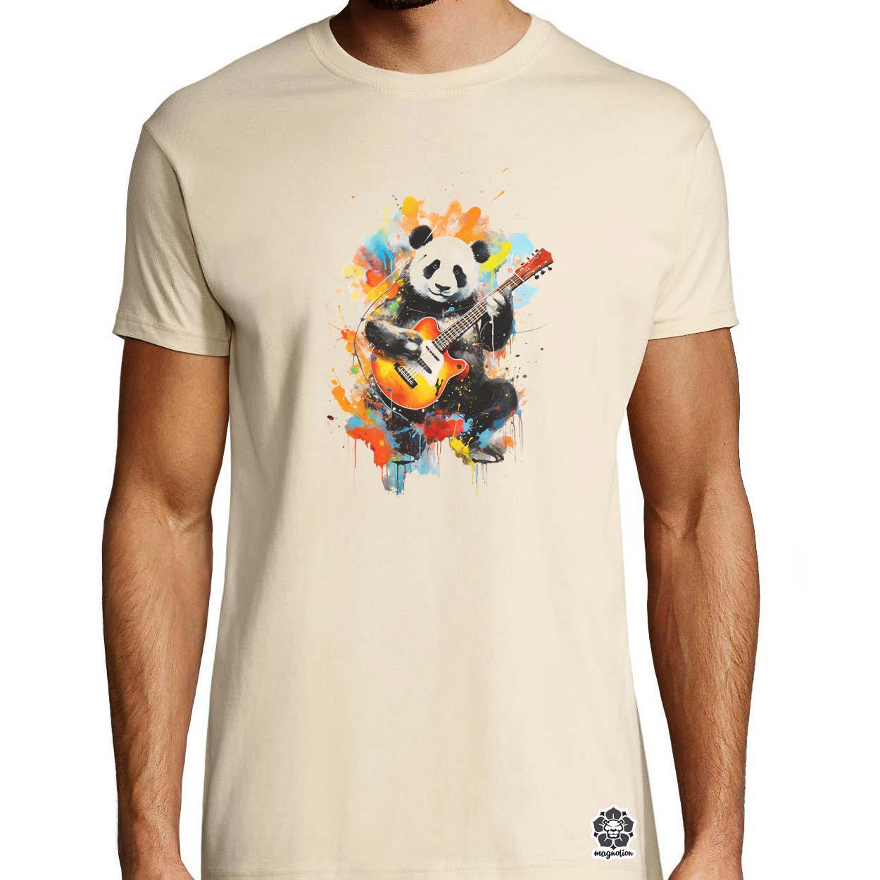 Panda Jam v2 egyedi póló 