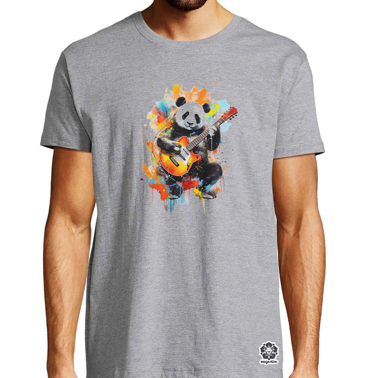 Panda Jam v2 egyedi póló 
