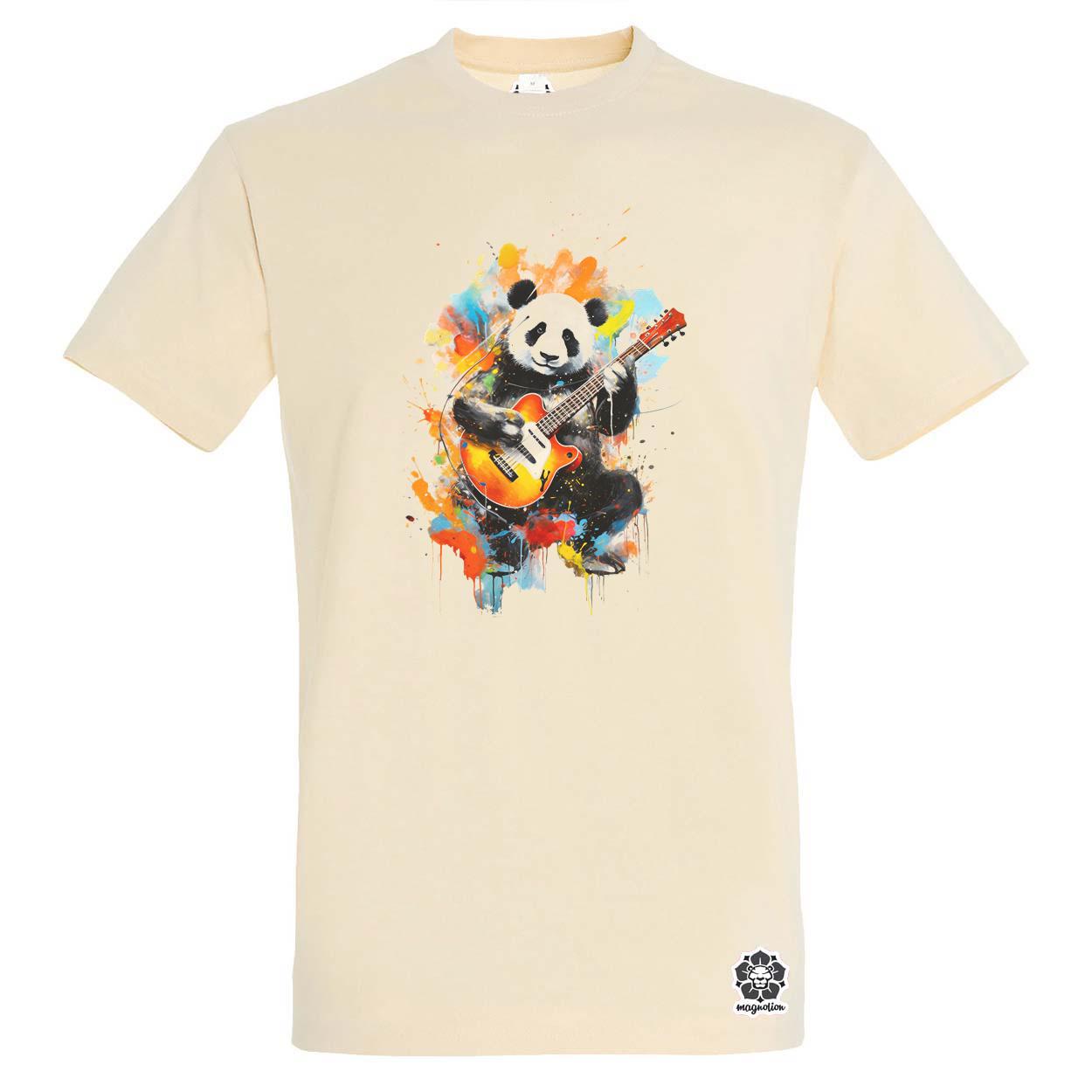 Panda Jam v2 egyedi póló 