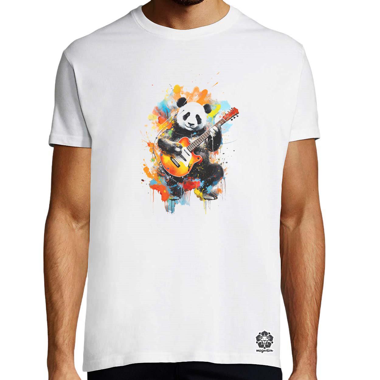 Panda Jam v2 egyedi póló 