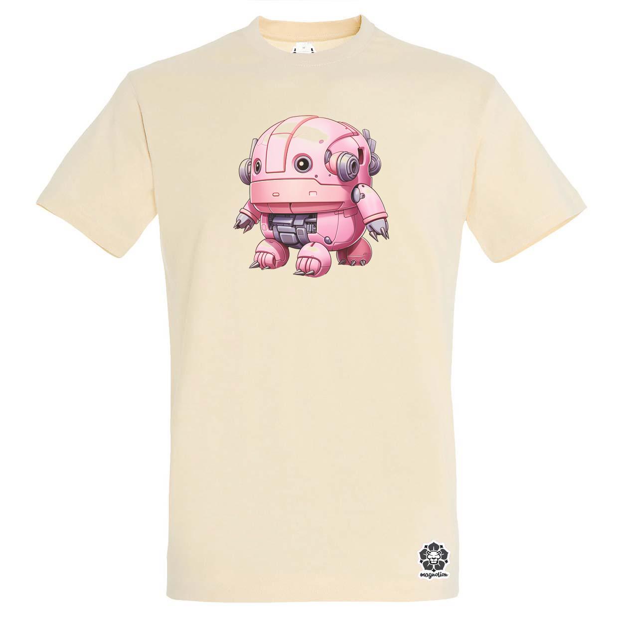 Pink baby robot v1 egyedi póló 