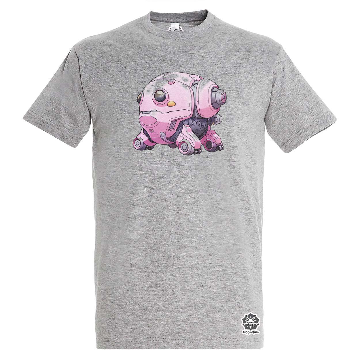 Pink baby robot v3 egyedi póló 