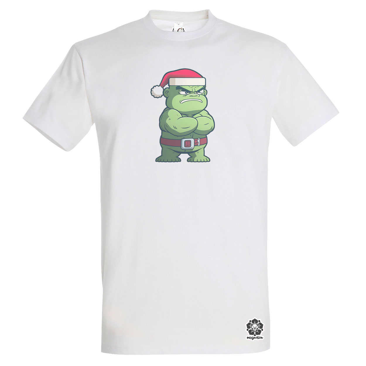 Xmas Hulk v2 egyedi póló 