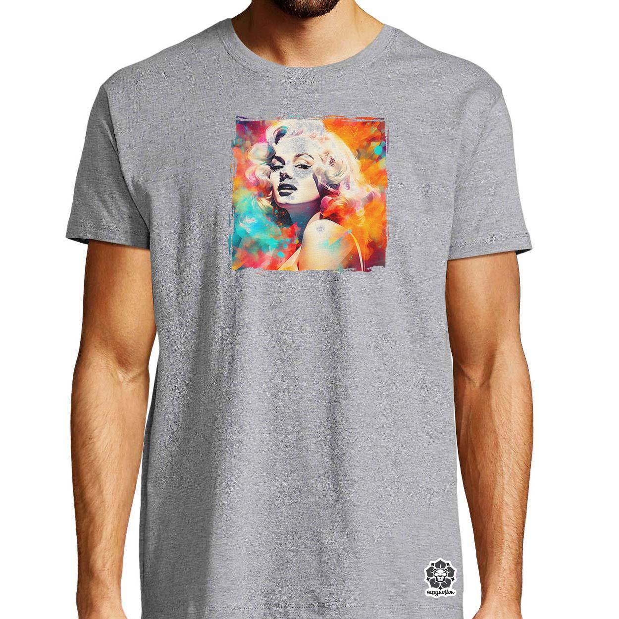 Színes Marilyn v1 egyedi póló 
