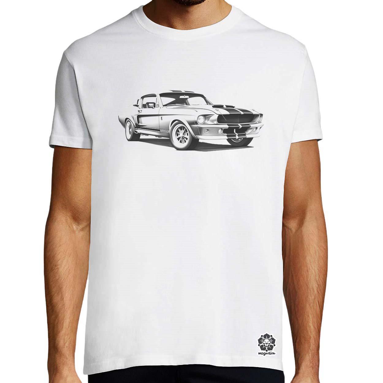 1967 Shelby Mustang GT500 v1 egyedi póló 