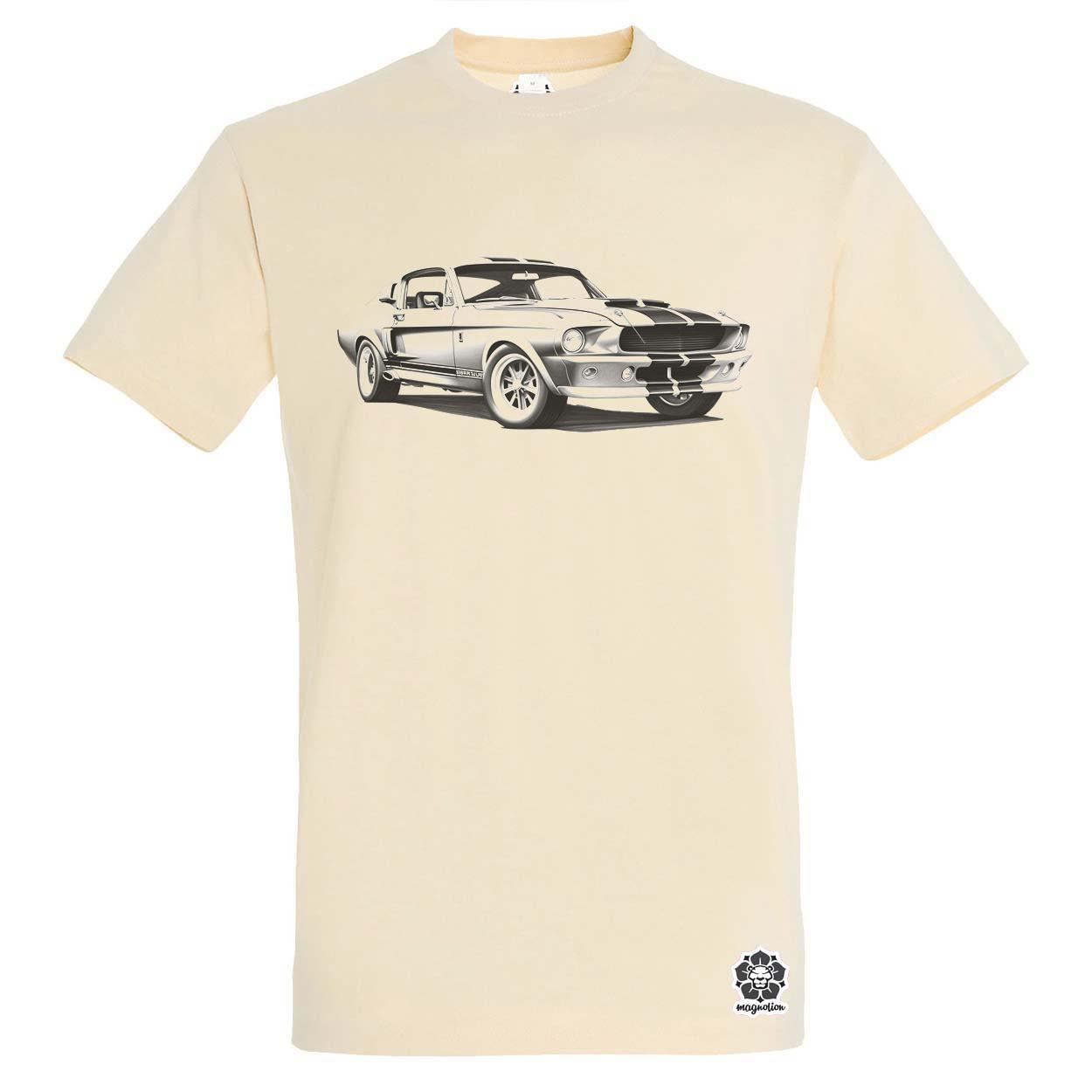 1967 Shelby Mustang GT500 v1 egyedi póló 