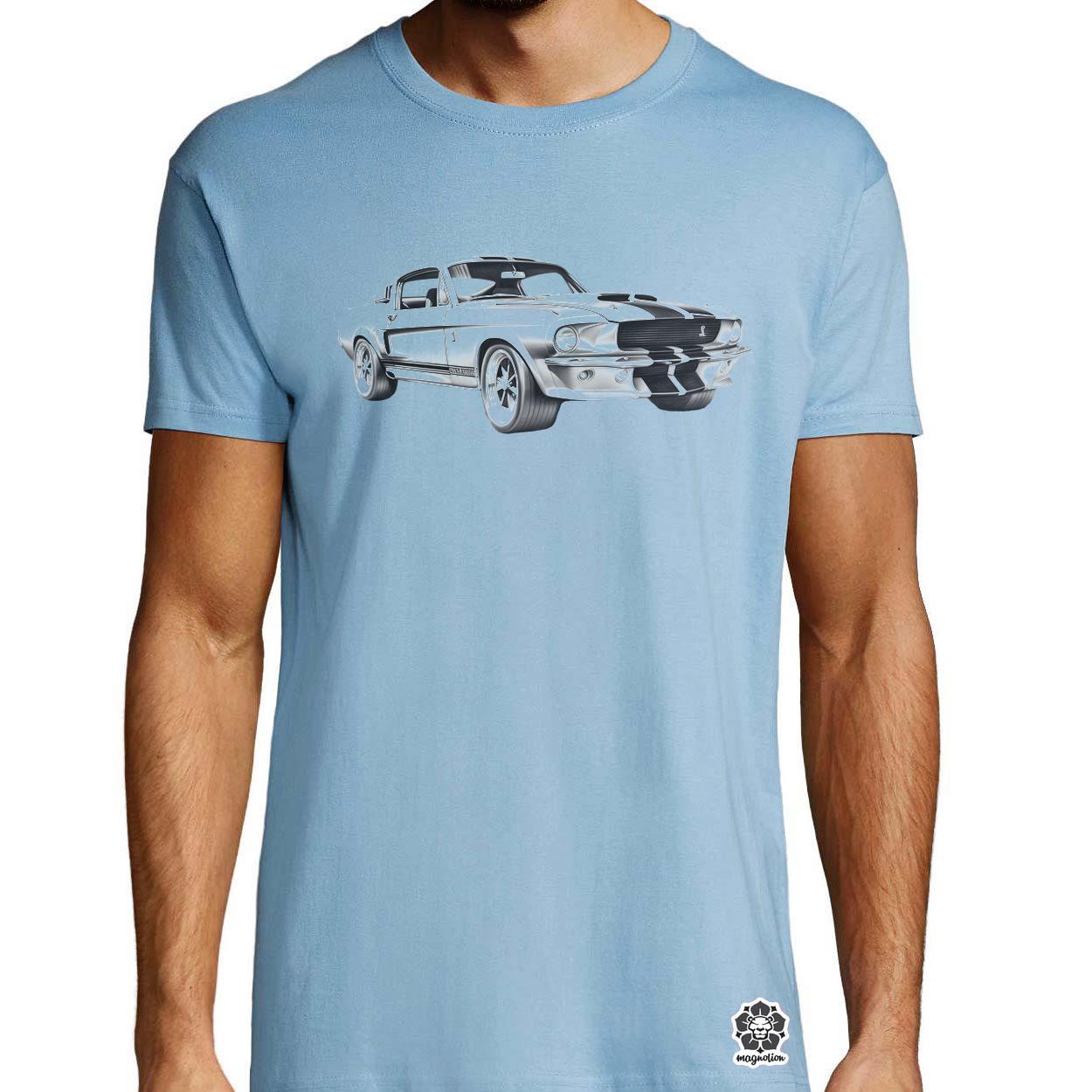 1967 Shelby Mustang GT500 v4 egyedi póló 