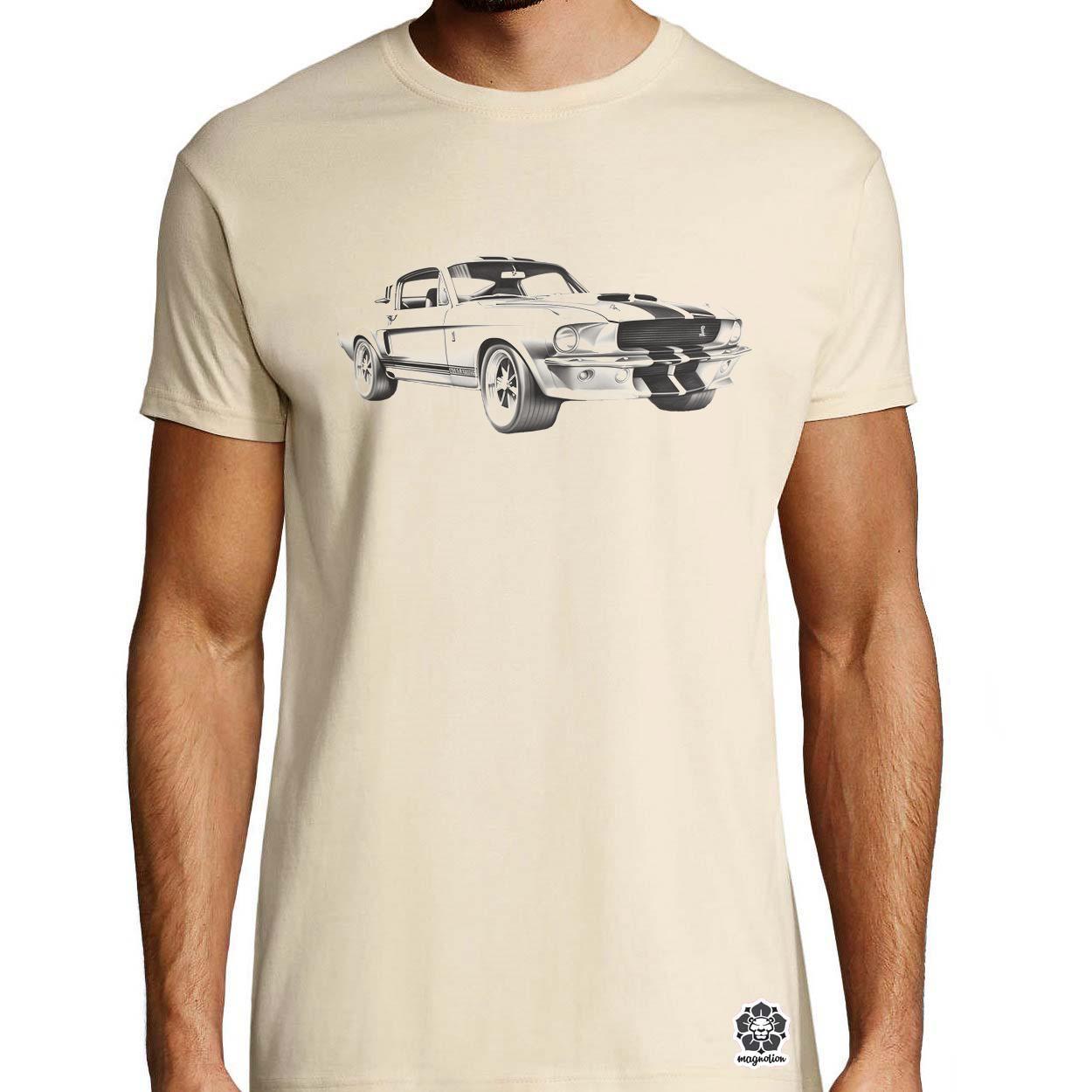 1967 Shelby Mustang GT500 v4 egyedi póló 