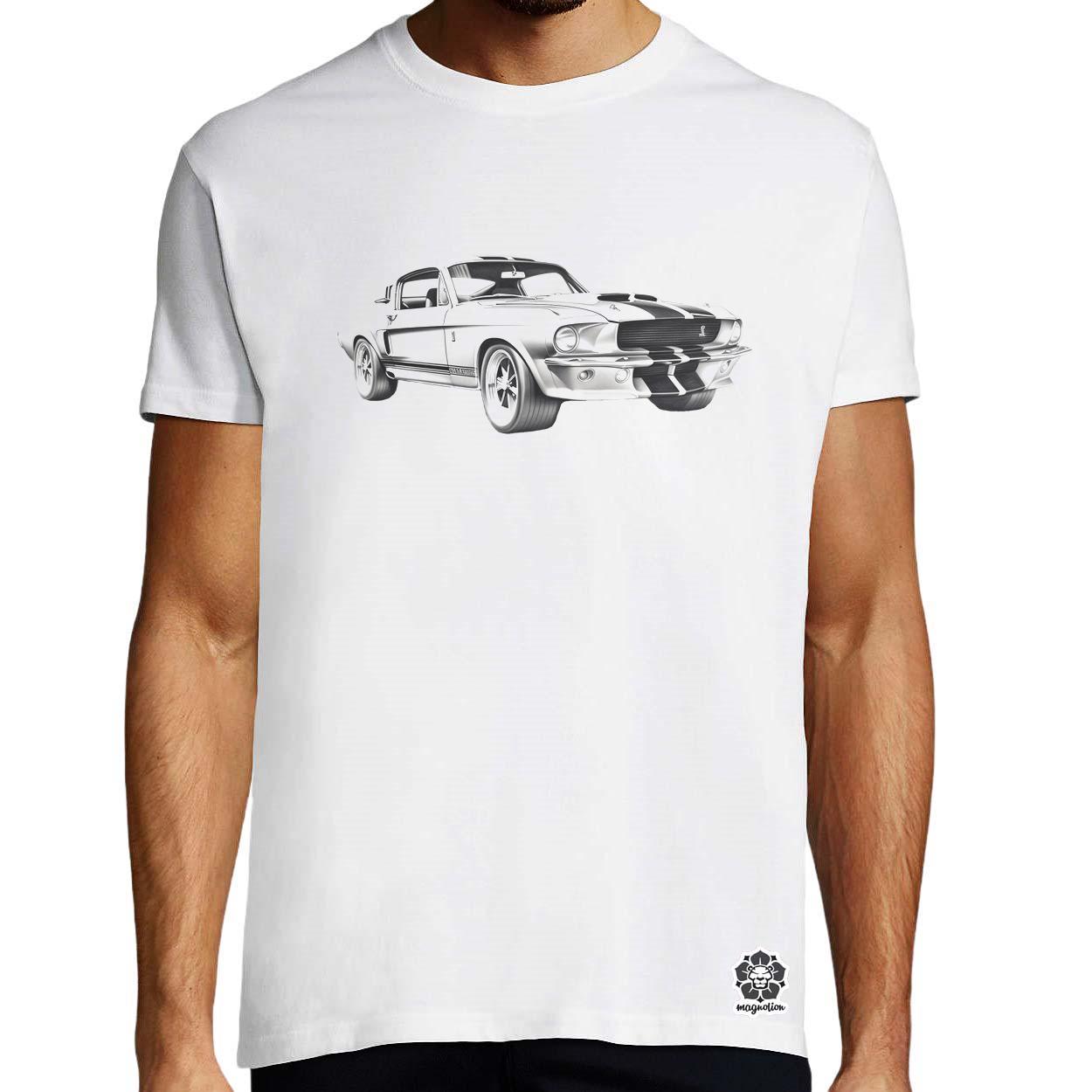 1967 Shelby Mustang GT500 v4 egyedi póló 