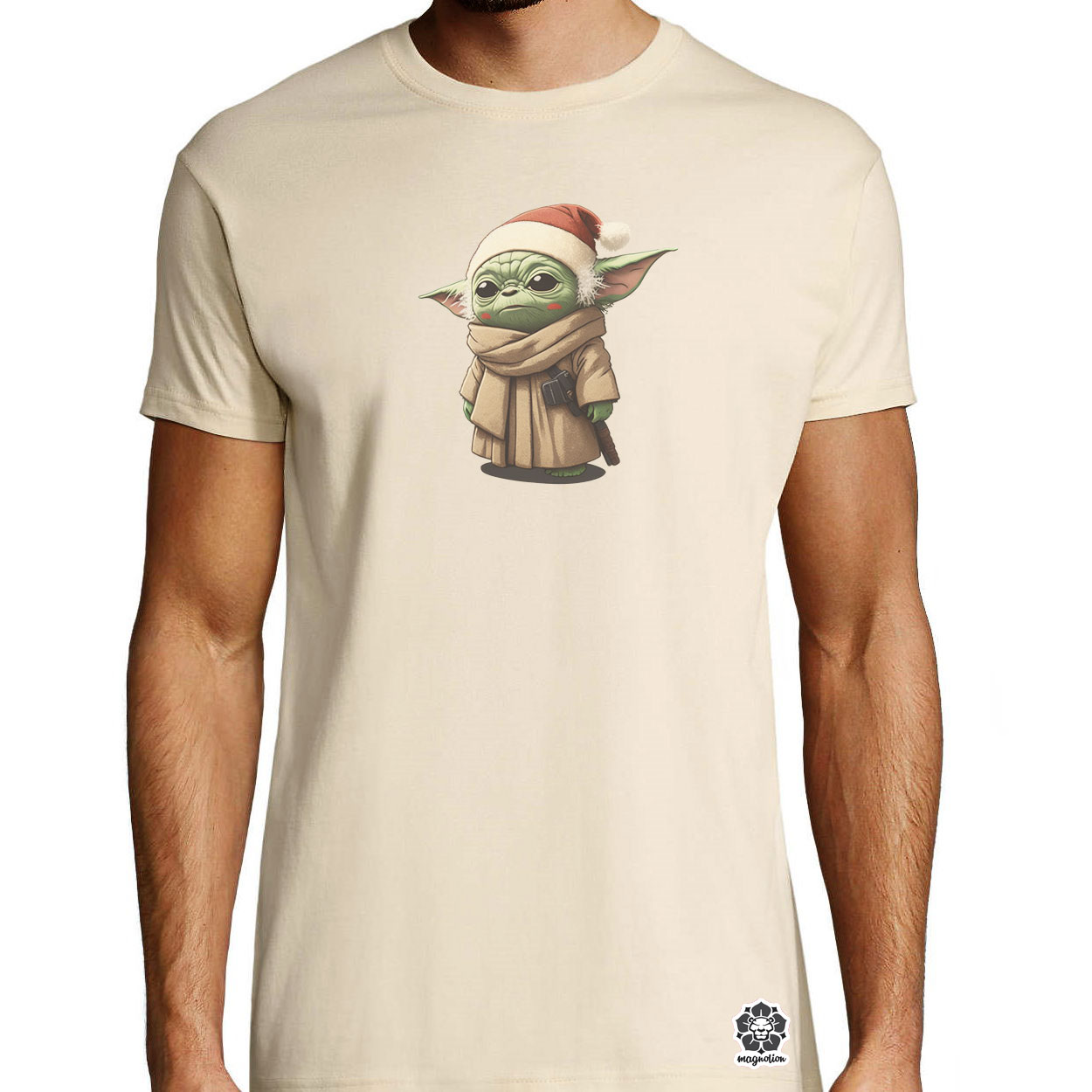 Xmas Baby Yoda egyedi póló 