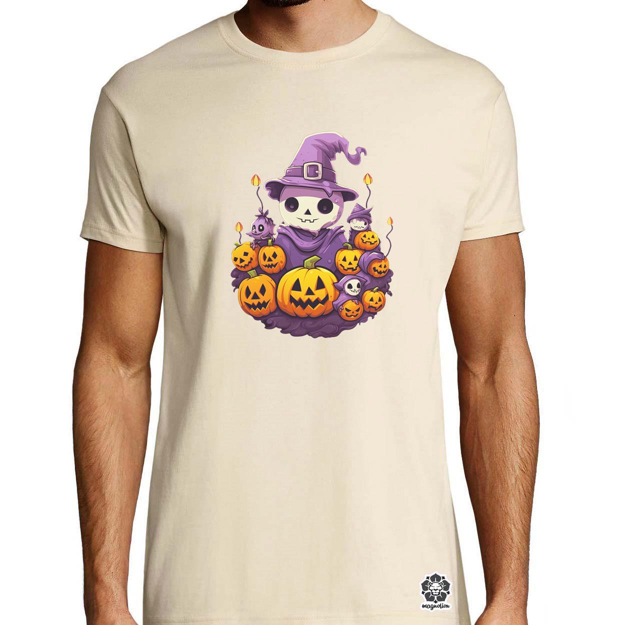 Cuki Halloween v1 egyedi póló 
