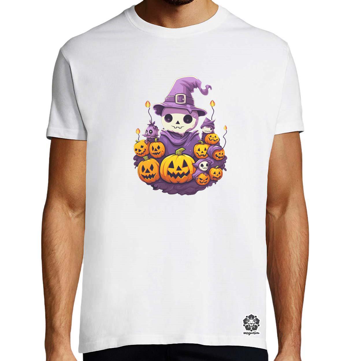 Cuki Halloween v1 egyedi póló 