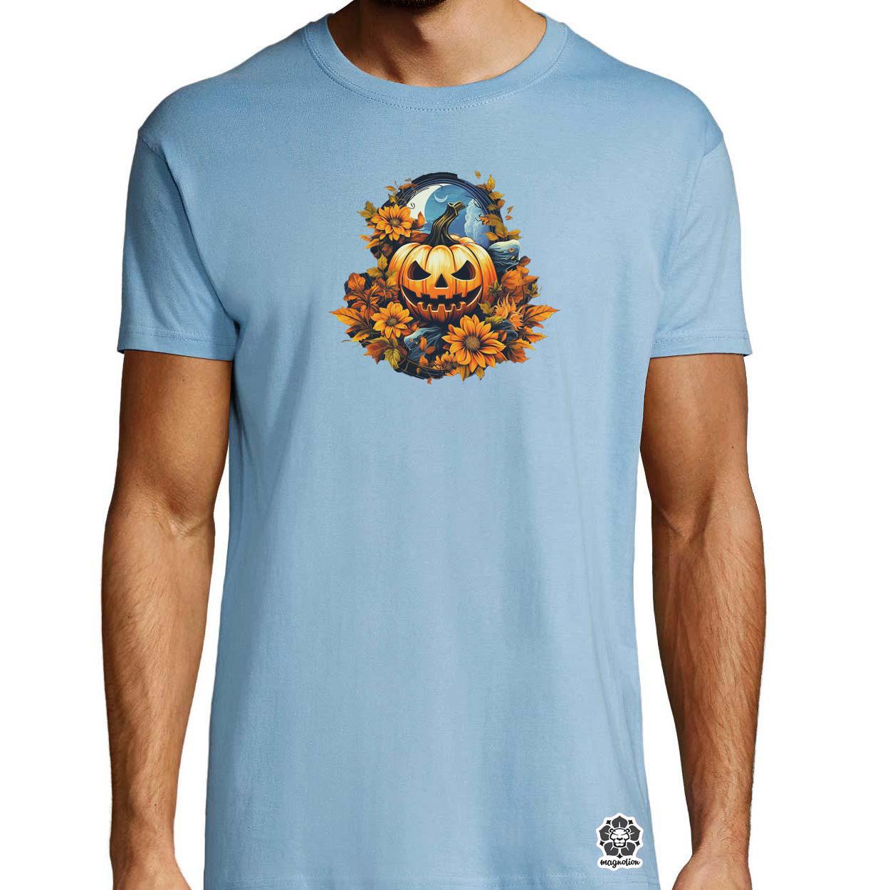 Halloween tök v3 egyedi póló 