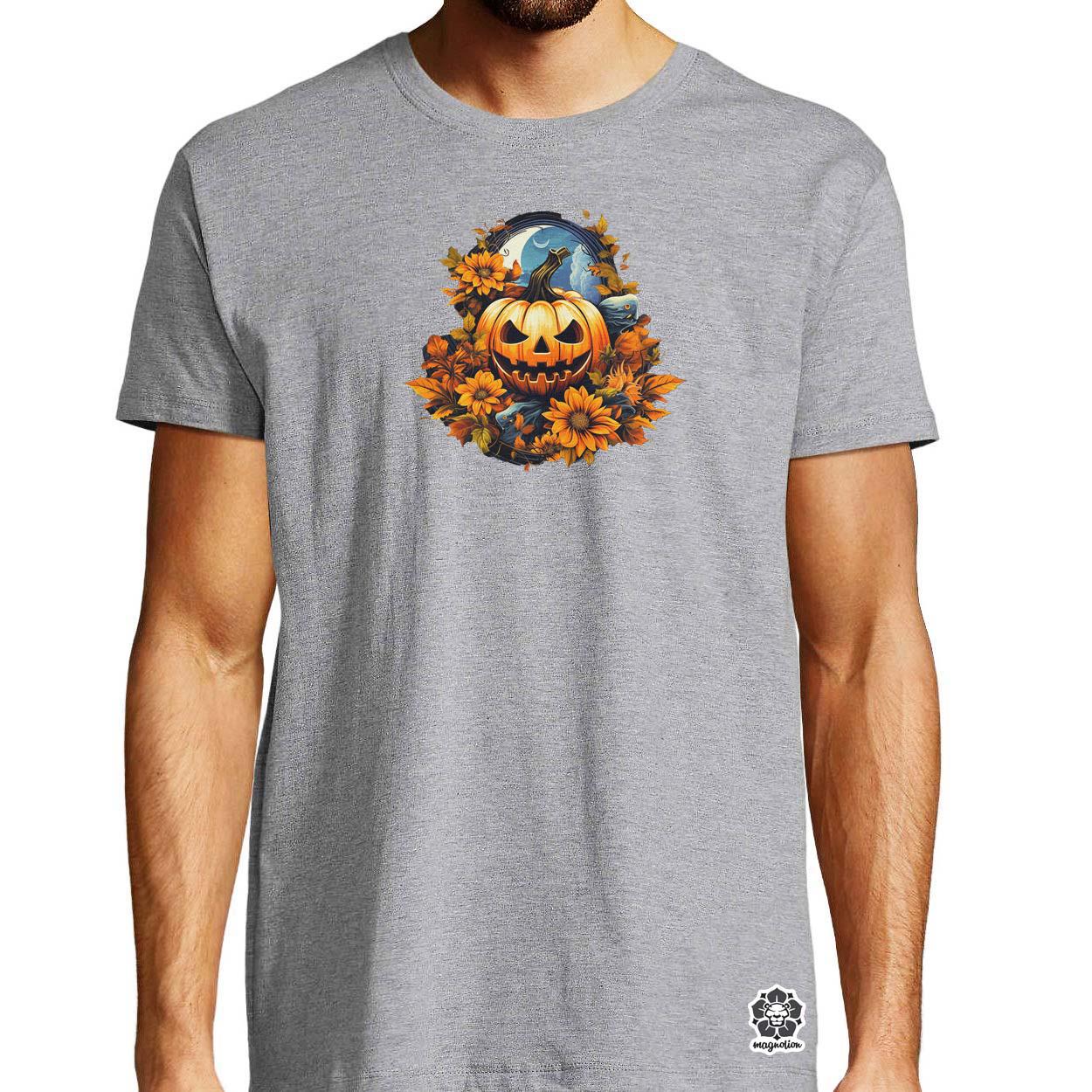 Halloween tök v3 egyedi póló 