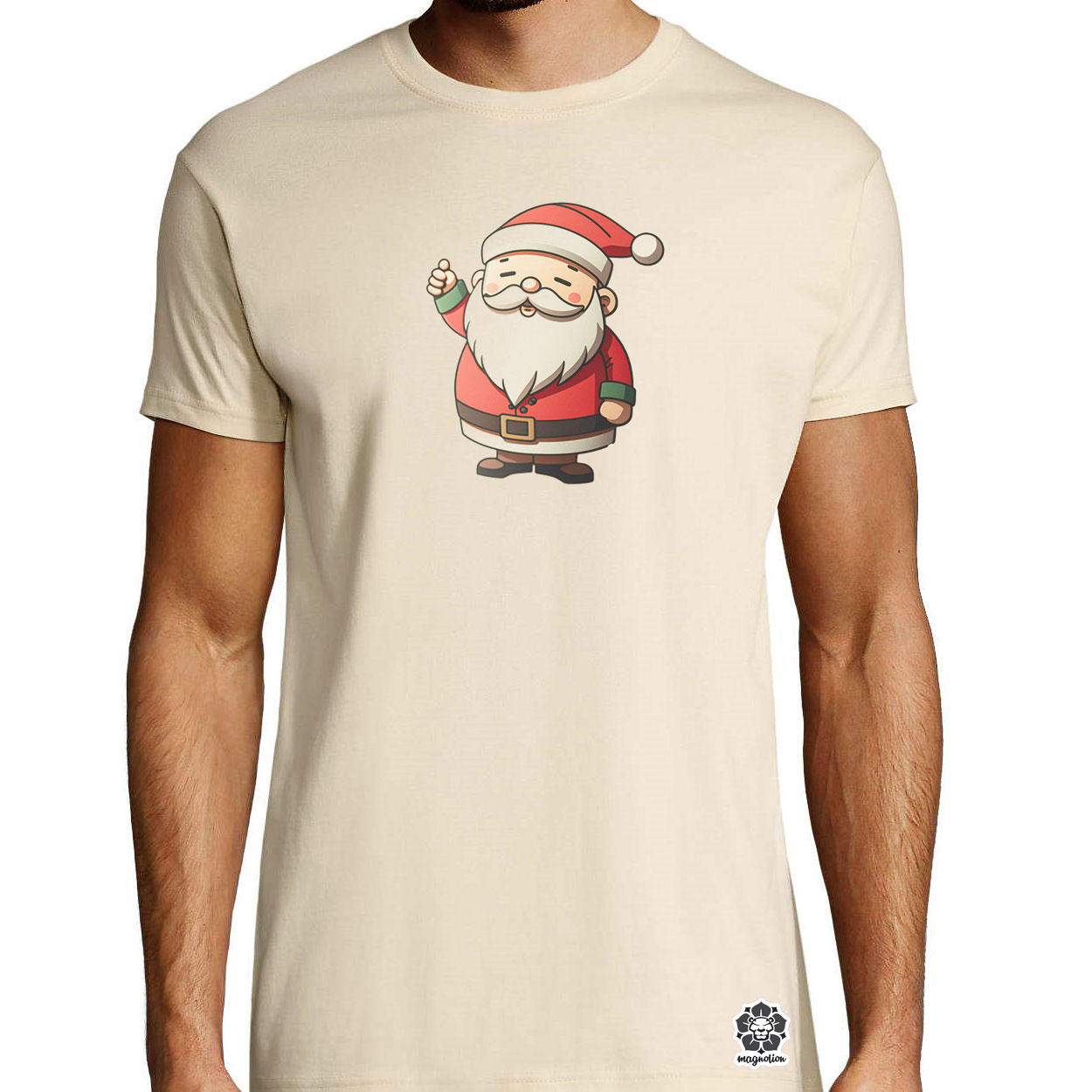 Xmas Mikulás v2 egyedi póló 