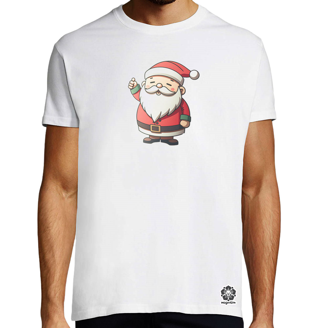 Xmas Mikulás v2 egyedi póló 