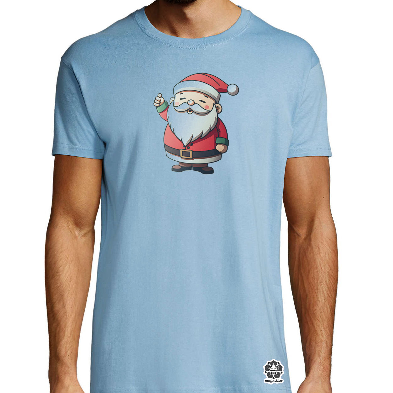 Xmas Mikulás v2 egyedi póló 