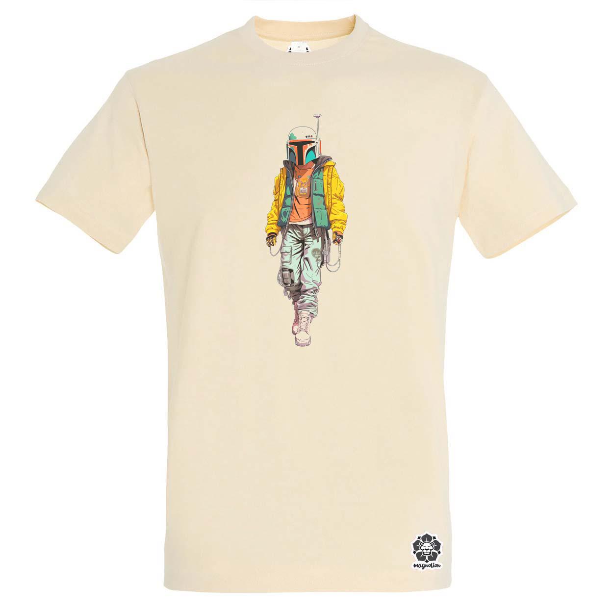 Anime Boba Fett fanart v2 egyedi póló 
