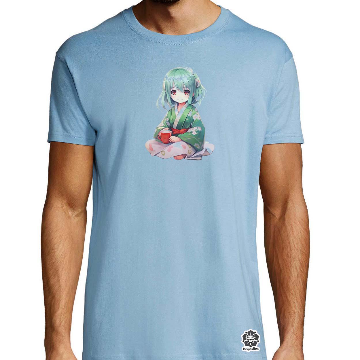 Chibi Gésa teázik v2 egyedi póló 