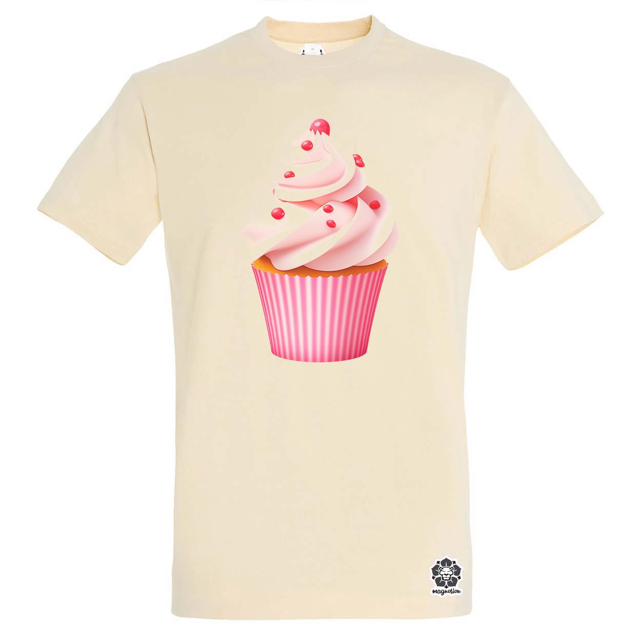 Cupcake v3 egyedi póló 
