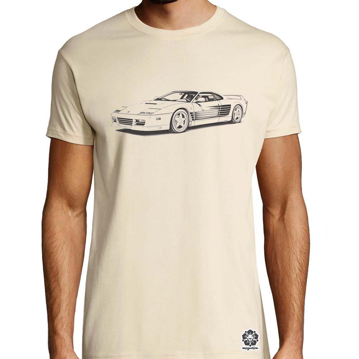 Ferrari Testarossa v2 egyedi póló 