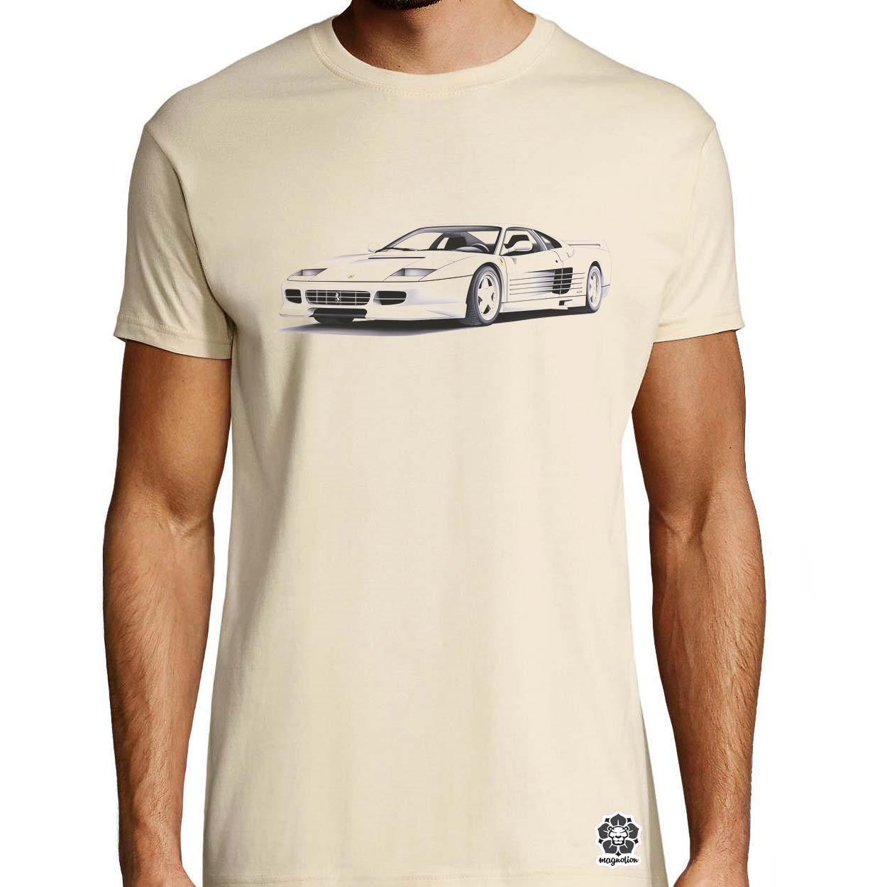 Ferrari Testarossa v4 egyedi póló 