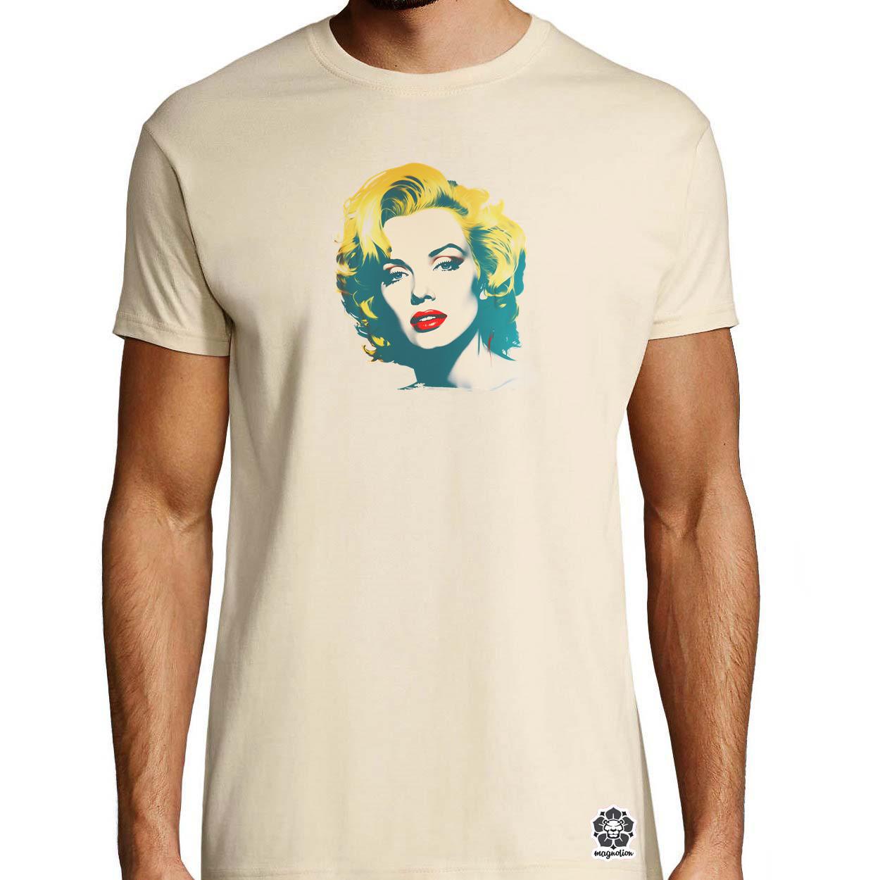 Marilyn Monroe portré v1 egyedi póló 