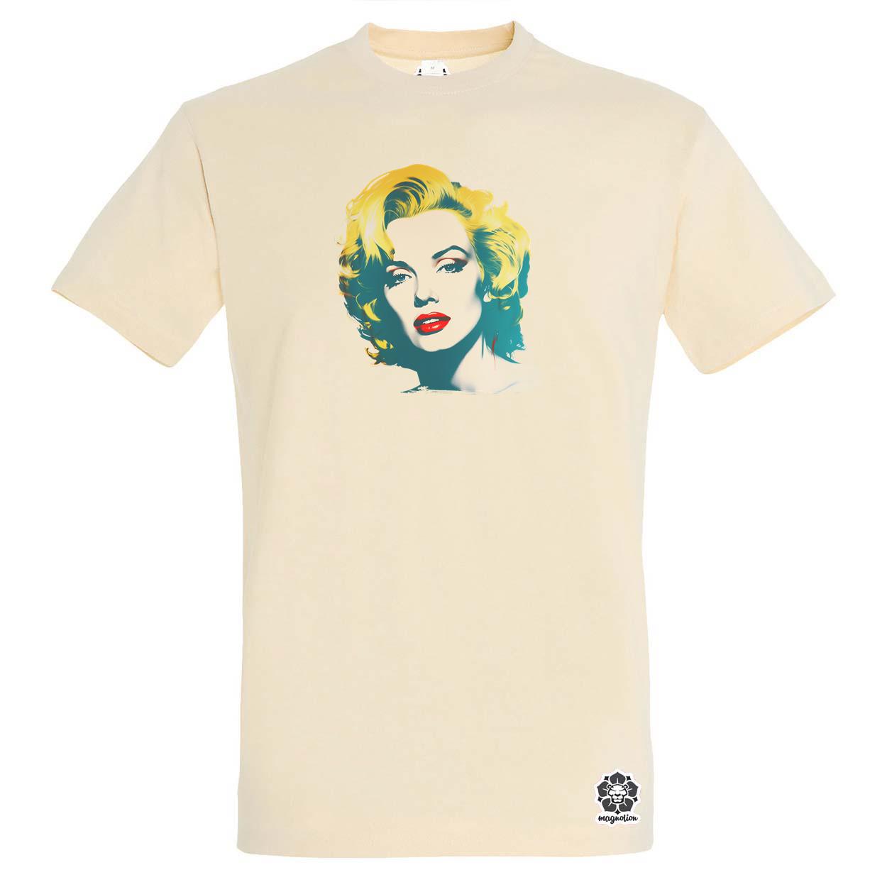 Marilyn Monroe portré v1 egyedi póló 