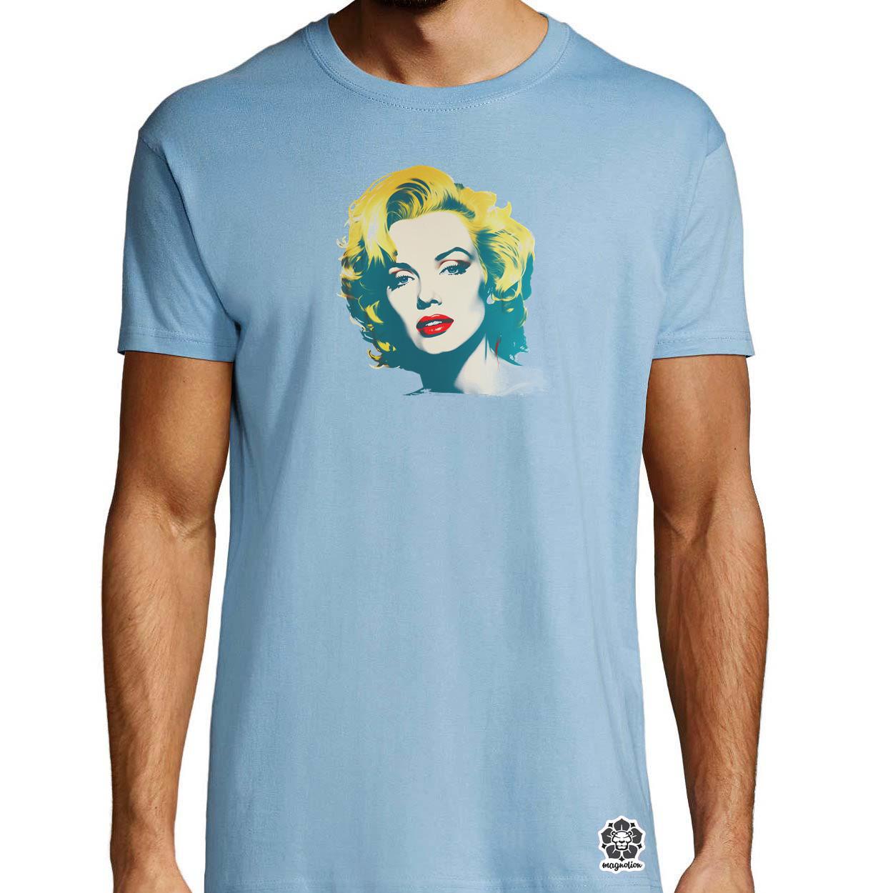 Marilyn Monroe portré v1 egyedi póló 