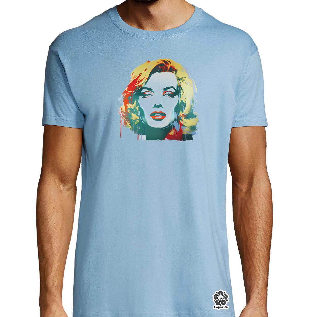 Marilyn Monroe portré v4 egyedi póló 