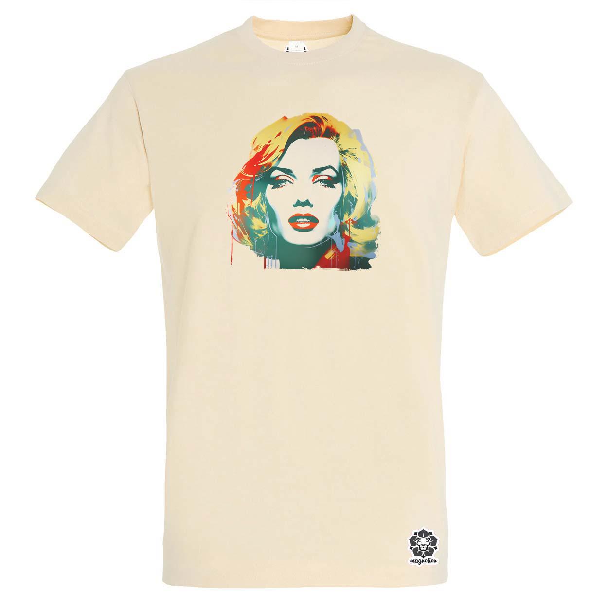Marilyn Monroe portré v4 egyedi póló 