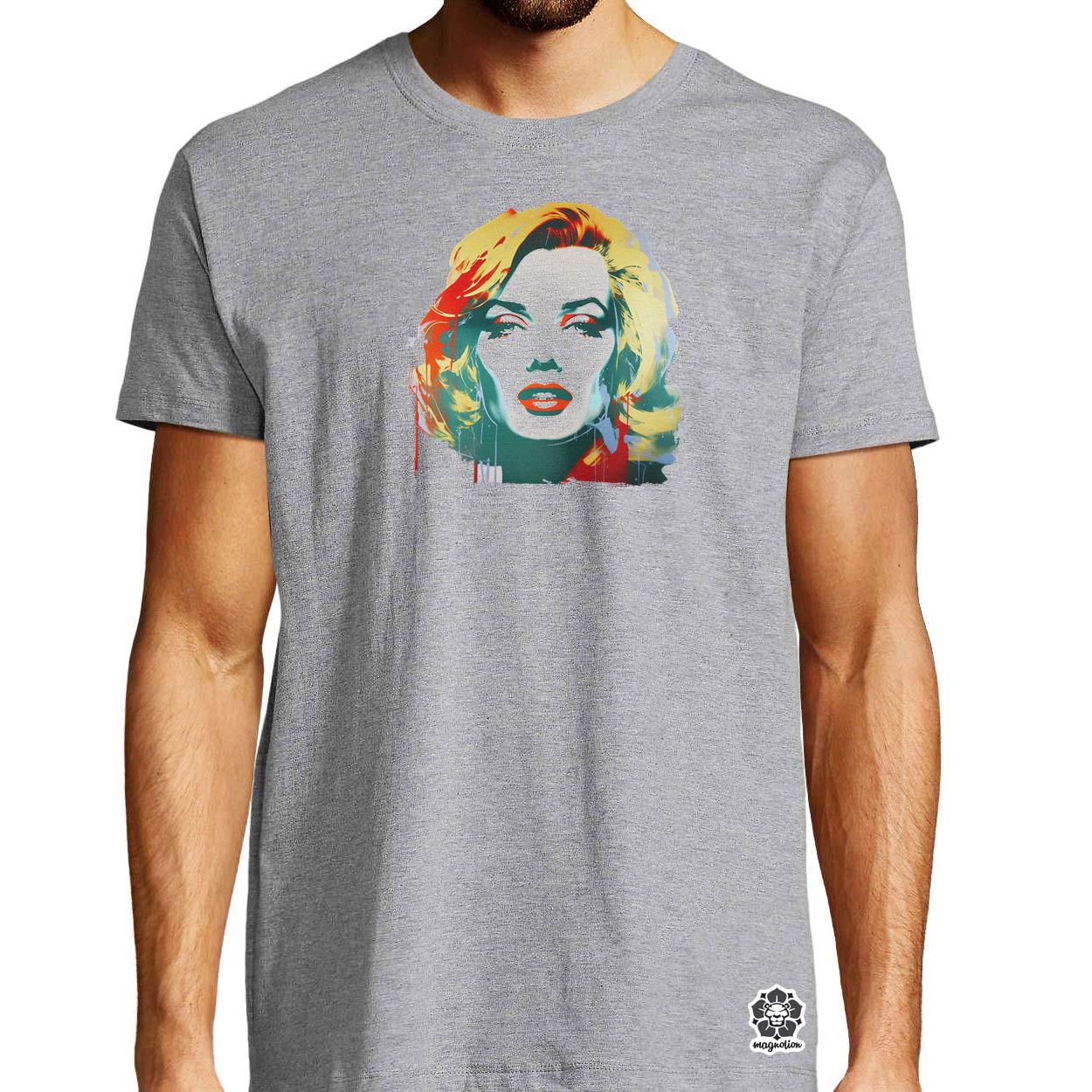 Marilyn Monroe portré v4 egyedi póló 