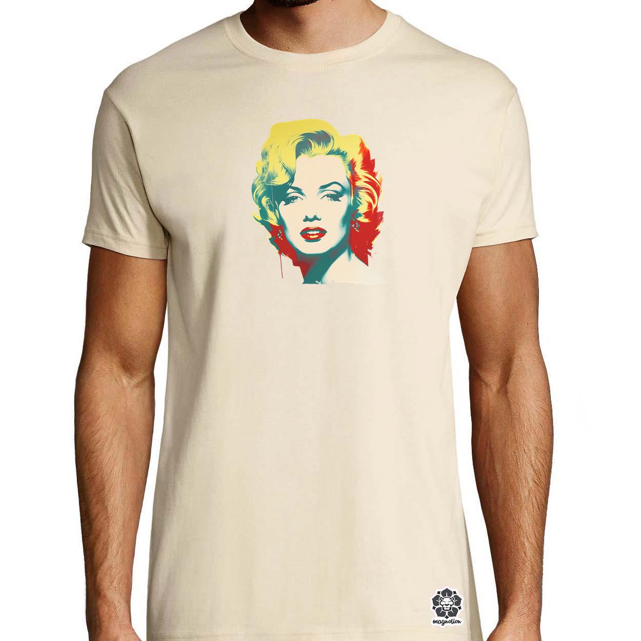 Marilyn Monroe portré v5 egyedi póló 