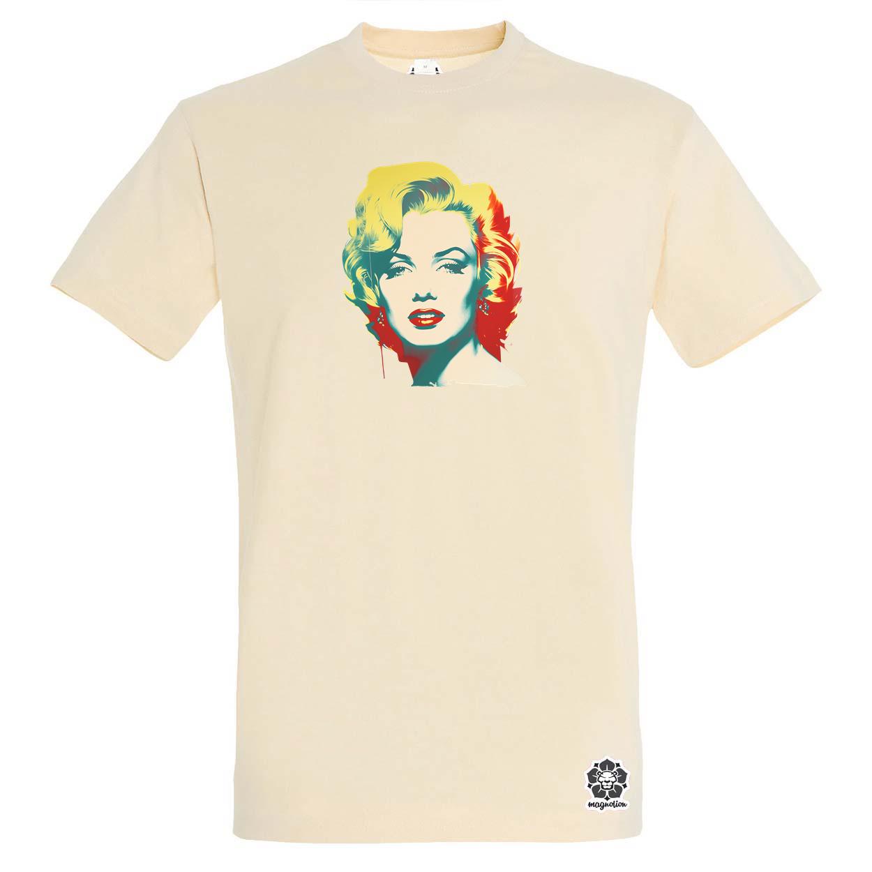Marilyn Monroe portré v5 egyedi póló 
