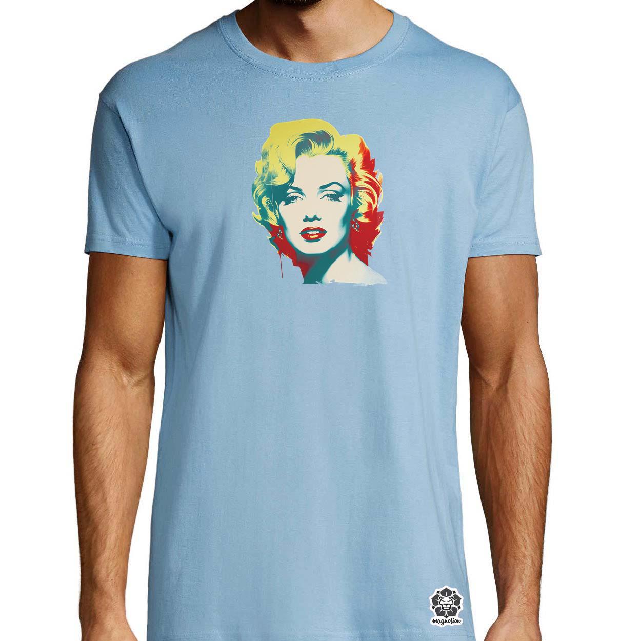 Marilyn Monroe portré v5 egyedi póló 