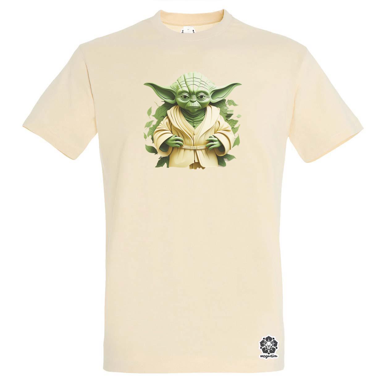 Papírművészet Yoda fanart v1 egyedi póló 