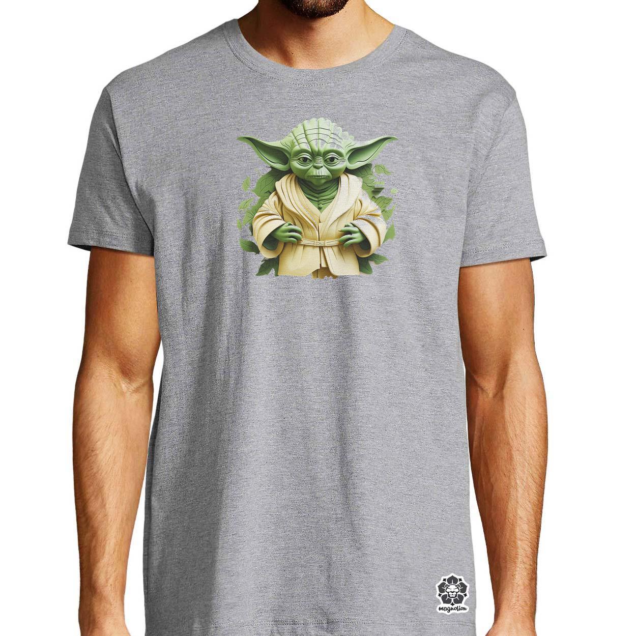 Papírművészet Yoda fanart v1 egyedi póló 