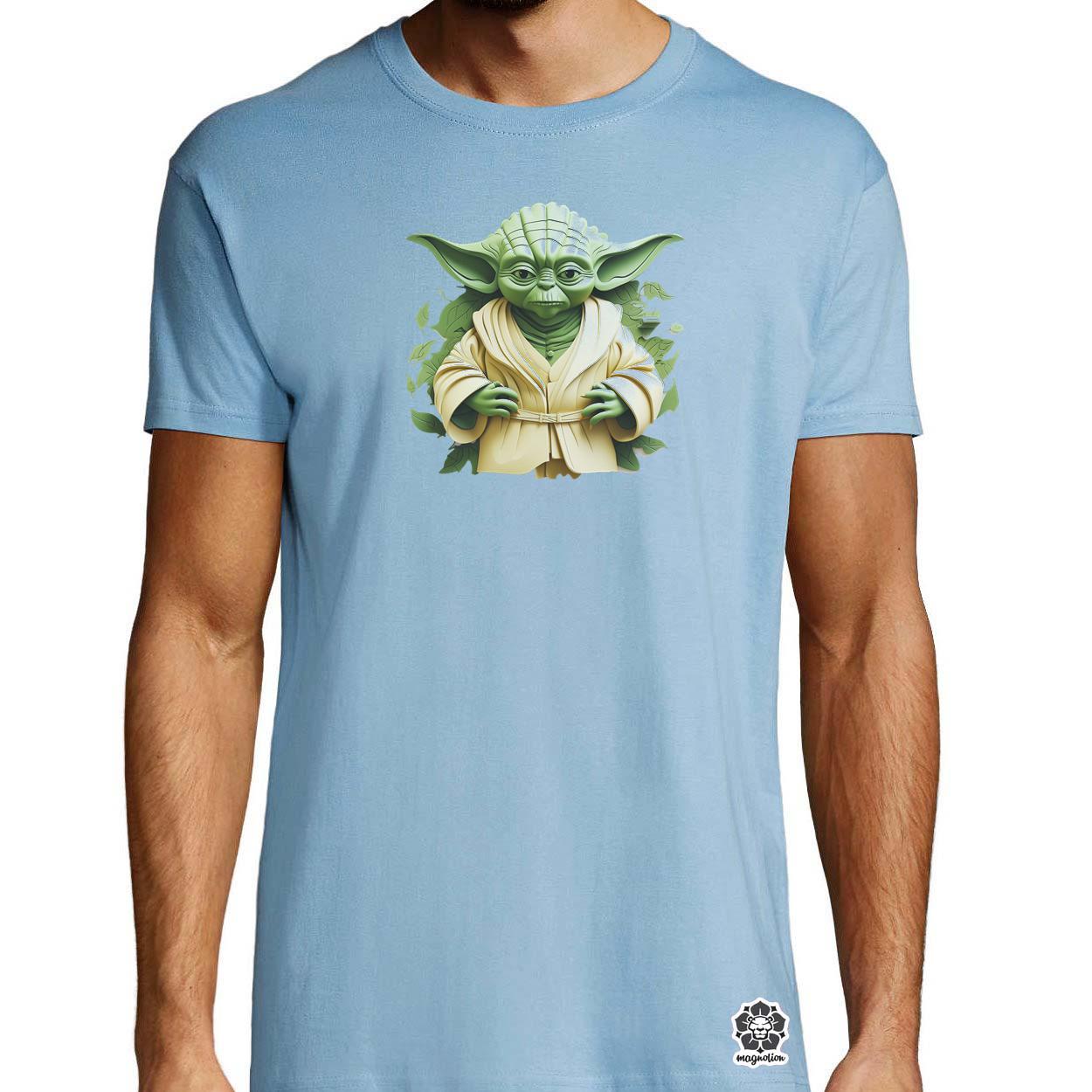 Papírművészet Yoda fanart v1 egyedi póló 