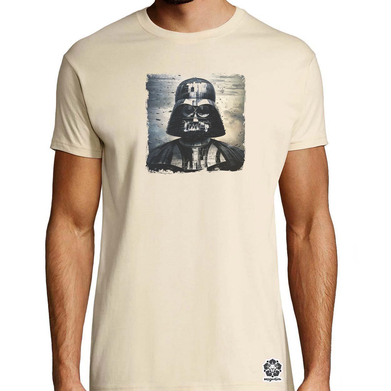 Pareidolia Darth Vader Halálcsillag fantázia v2 egyedi póló 