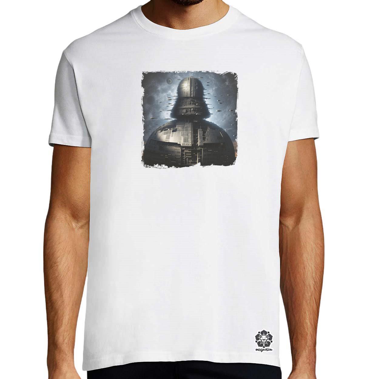 Pareidolia Darth Vader Halálcsillag fantázia v3 egyedi póló 