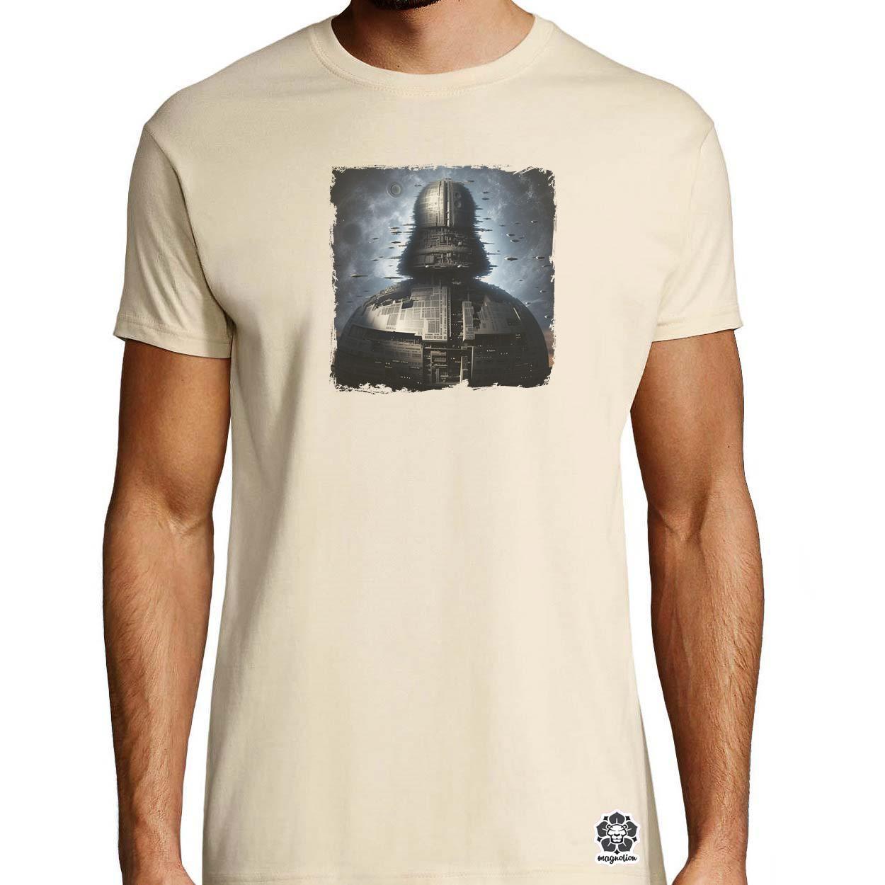 Pareidolia Darth Vader Halálcsillag fantázia v3 egyedi póló 