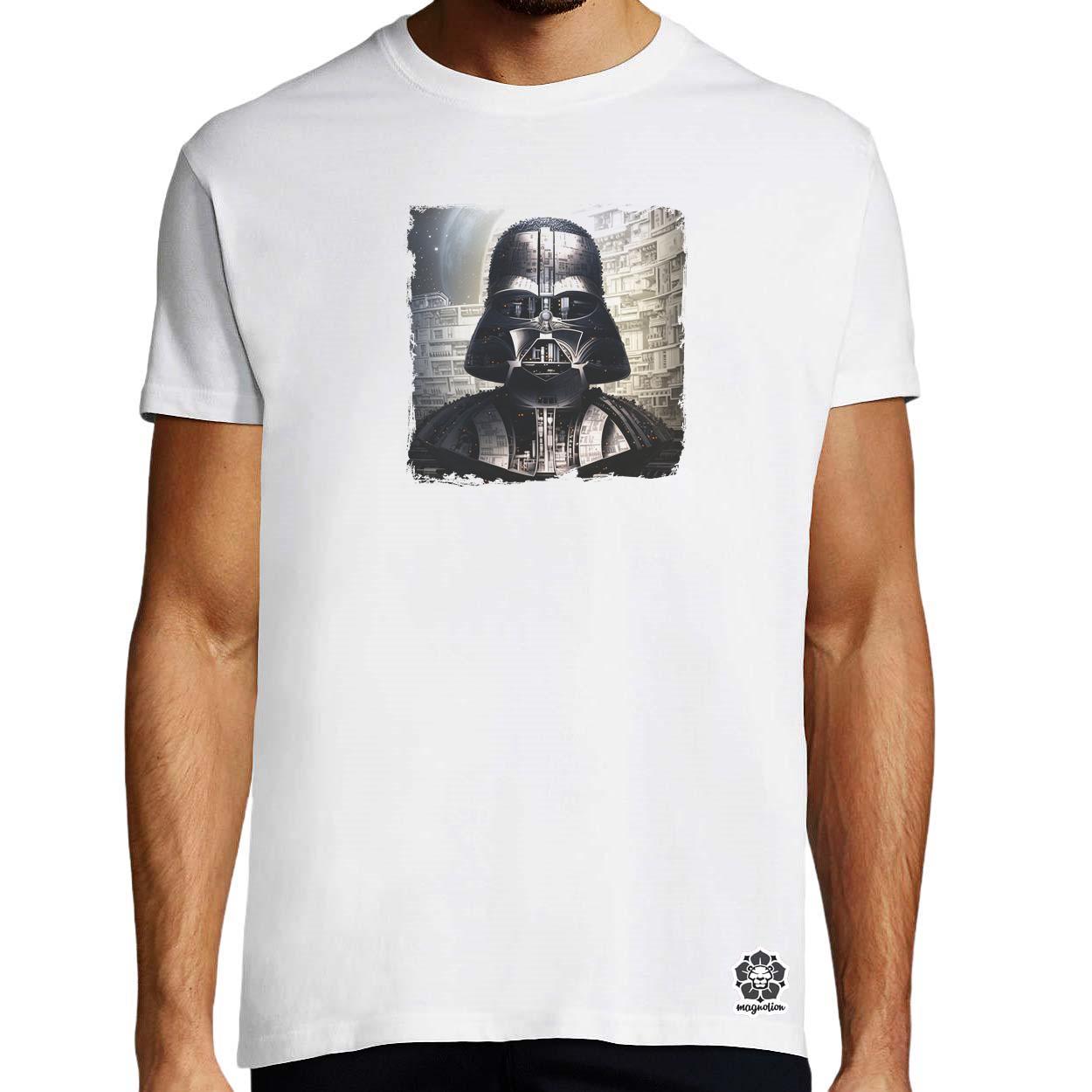 Pareidolia Darth Vader Halálcsillag fantázia v6 egyedi póló 