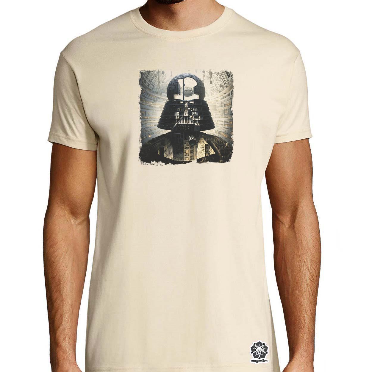 Pareidolia Darth Vader Halálcsillag fantázia v8 egyedi póló 