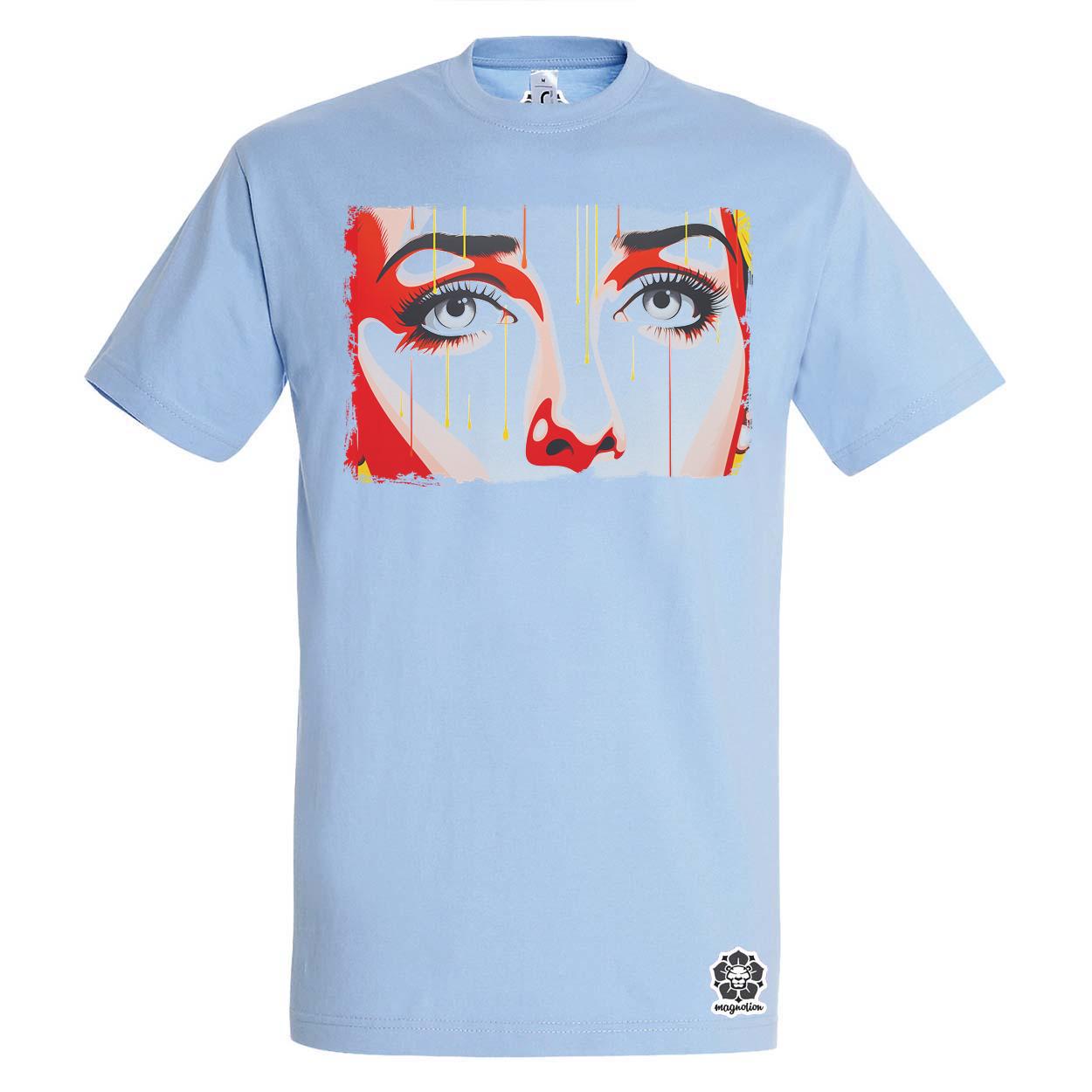 Pop art szemek v2 egyedi póló 