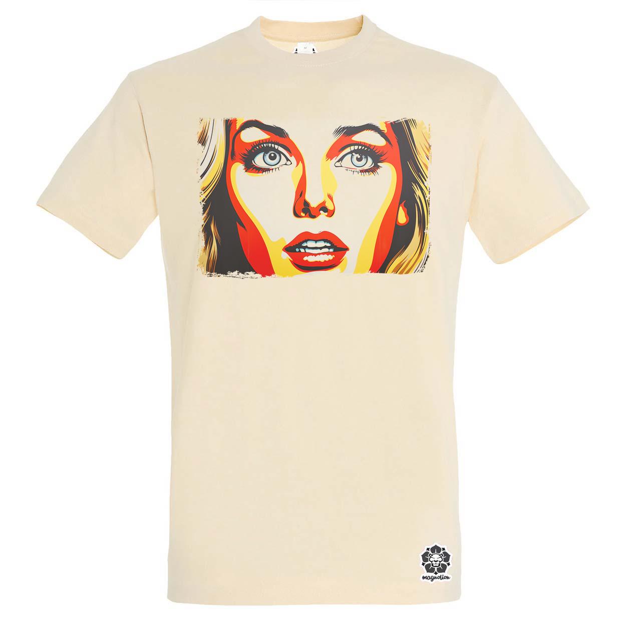 Pop art szemek v5 egyedi póló 