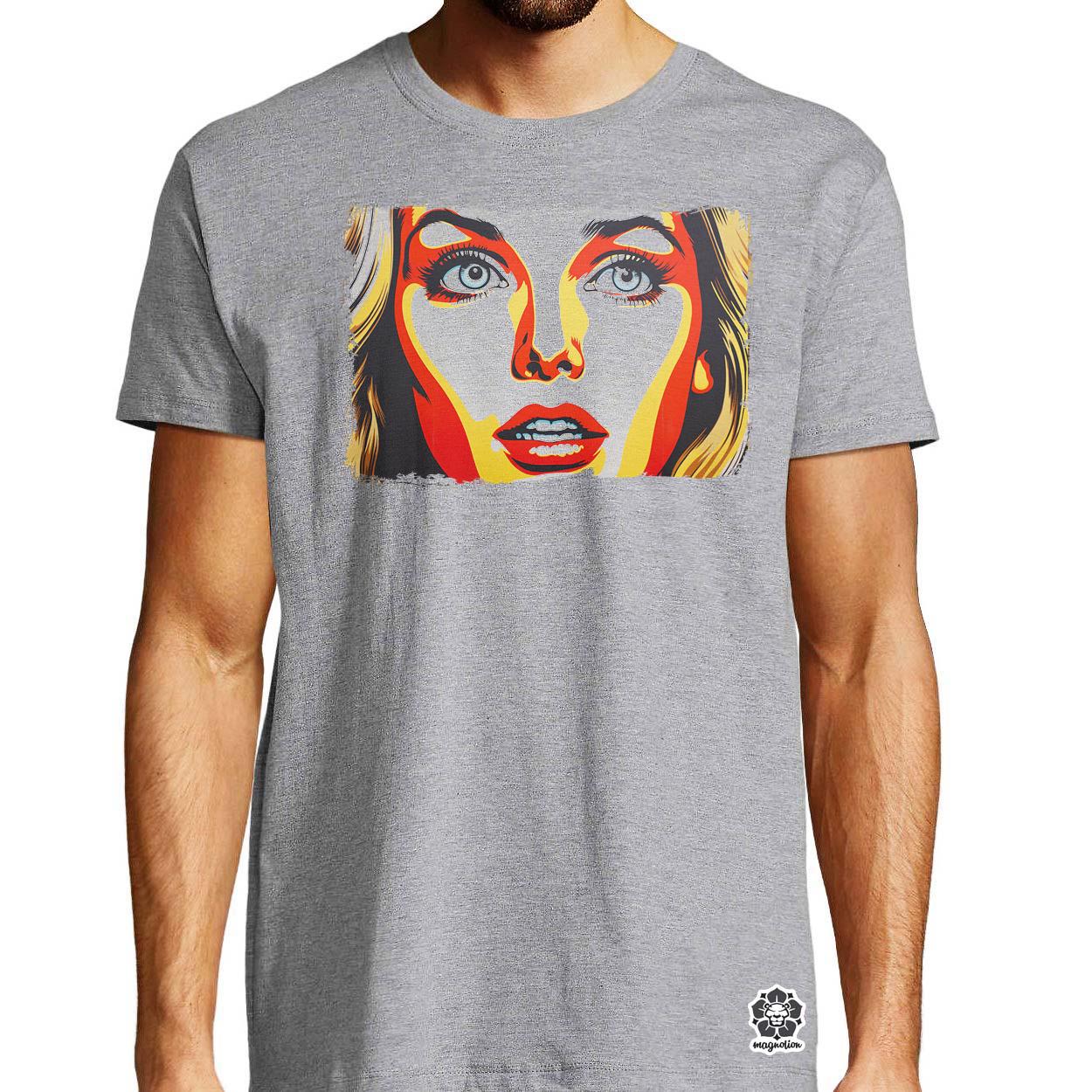 Pop art szemek v5 egyedi póló 