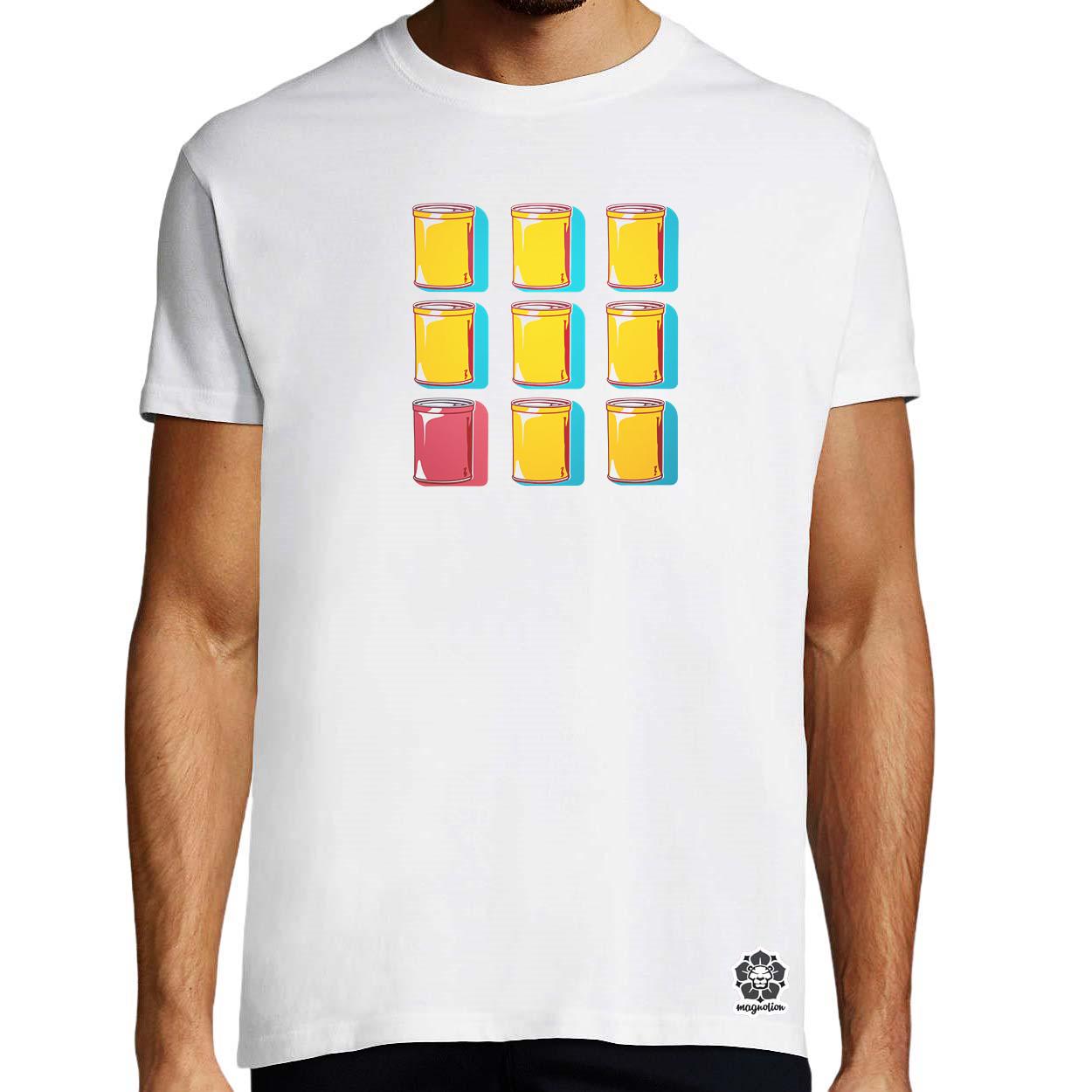Pop art konzervdobozok v3 egyedi póló 