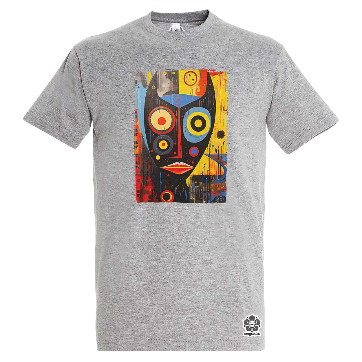 Pop art szürreális maszk v1 egyedi póló 