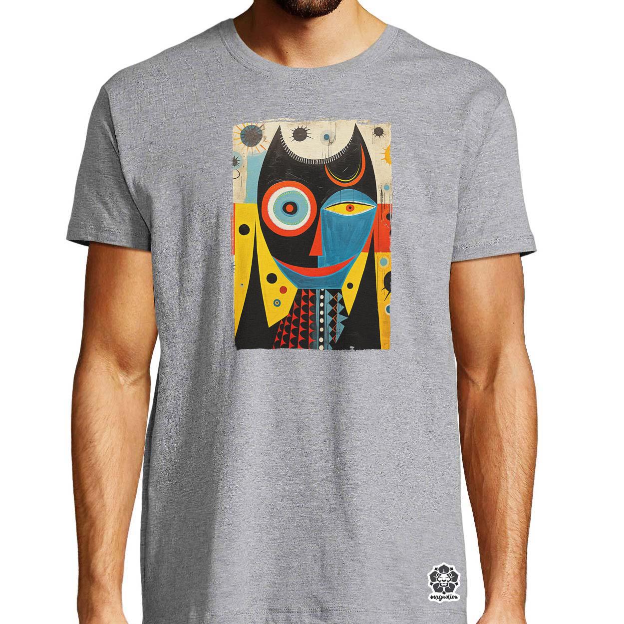 Pop art szürreális maszk v4 egyedi póló 