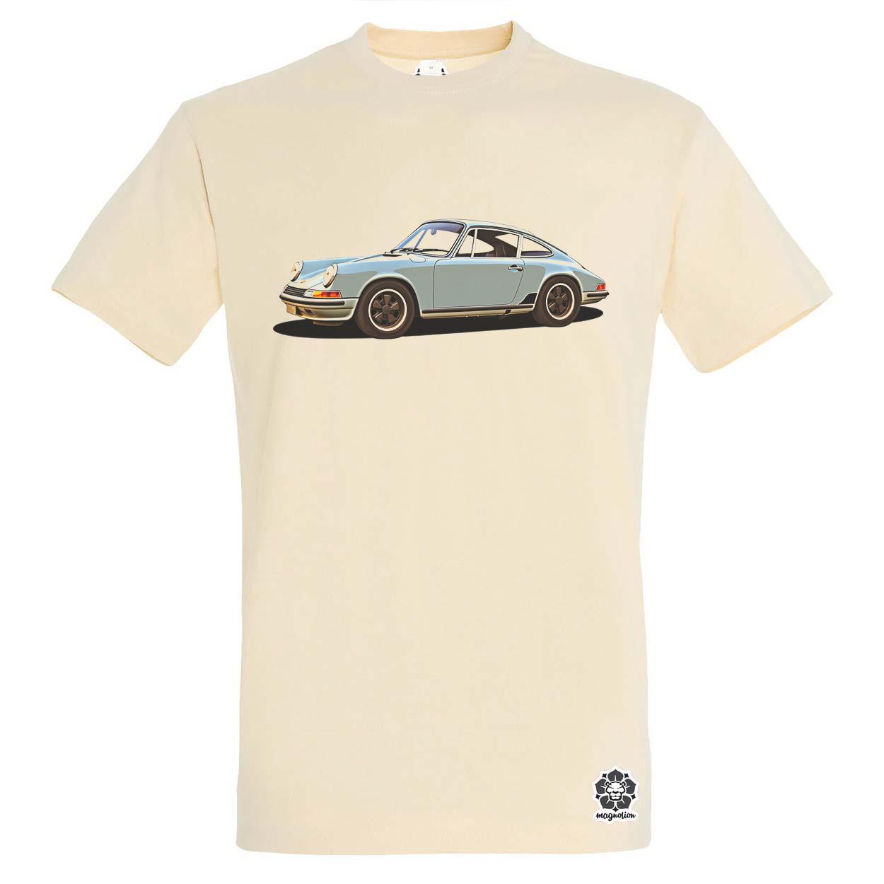 Porsche 911 rajz v4 egyedi póló 